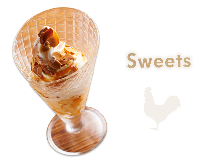 スイーツも美味しい